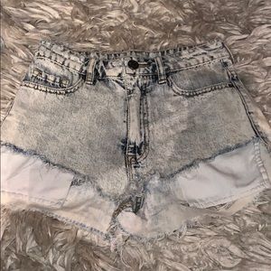 Urban outfitters high rise BDG distressed shorts